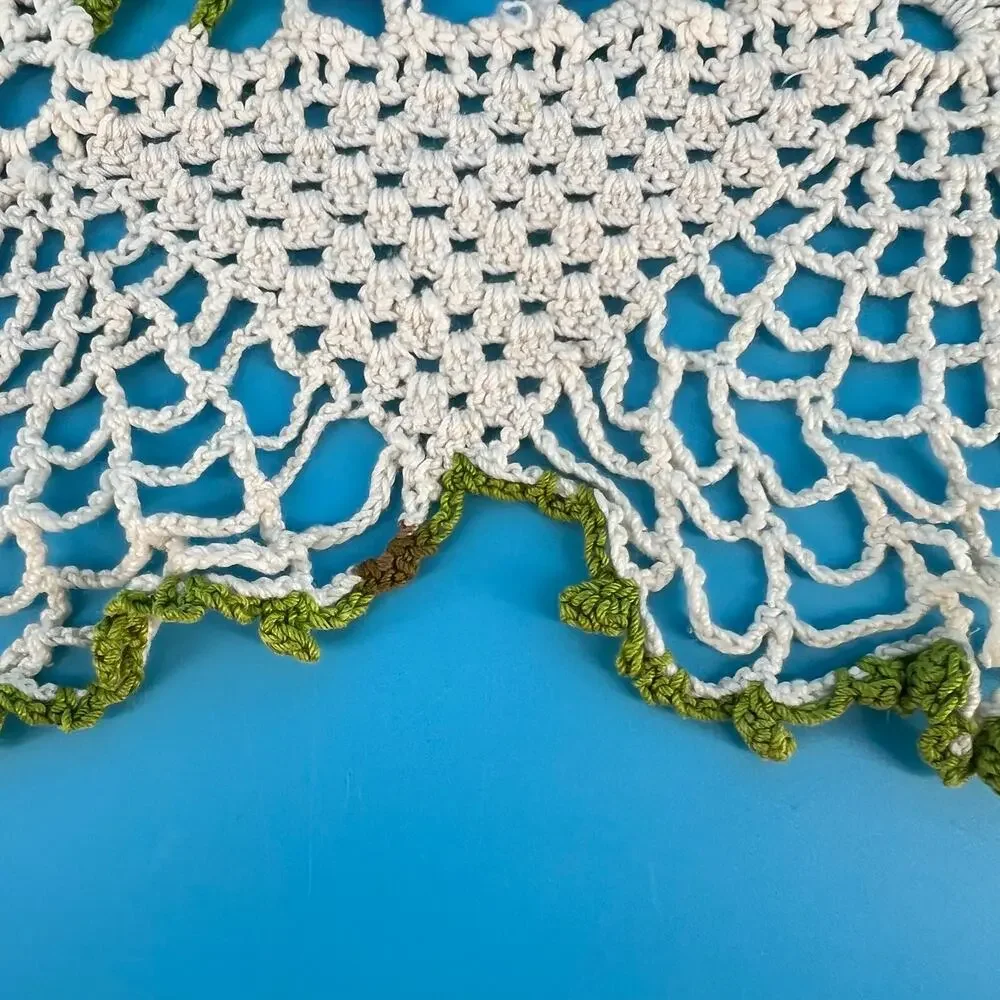 70s Crochet Doily Cottage 1970s Vintage
